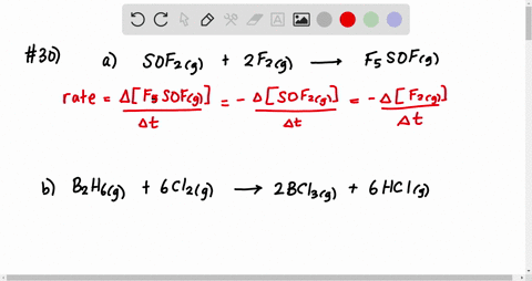 write-an-equation-relating-the-rates-of-change-in-the-concentrations-of-the-products-and-reactants-2