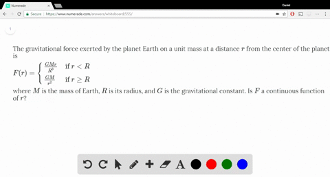 the-gravitational-force-exerted-by-the-planet-earth-on-a-unit-mass-at-a-distance-r-from-the-center-o
