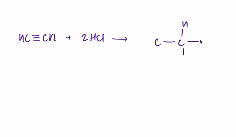 what-would-you-expect-to-be-the-major-product-when-two-molecules-of-hcl-add-successively-to-acetylen