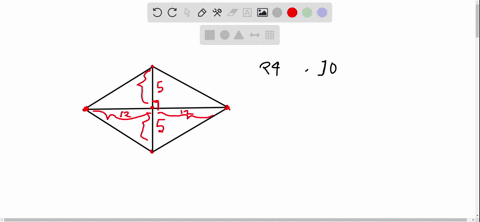 if-the-diagonals-of-a-rhombus-are-10-and-24-find-the-area-and-the-perimeter-of-the-rhombus