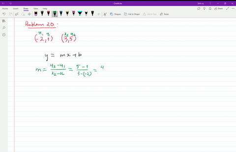 find-the-equation-of-the-line-through-the-given-pair-of-points-solve-it-for-y-if-possible-2135
