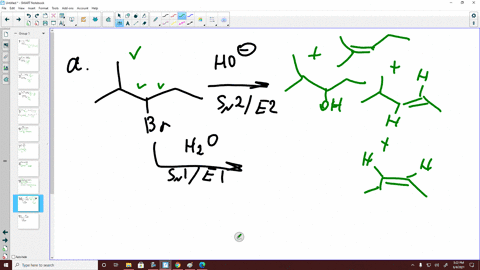a-what-products-including-stereoisomers-if-applicable-would-be-formed-from-the-reaction-of-3-bromo-2