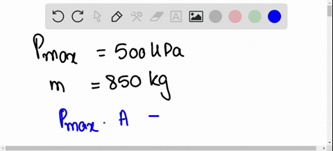 a-hydraulic-lift-has-a-maximum-fluid-pressure-of-500-mathrmkpa-what-should-the-pistoncylinder-diam-2