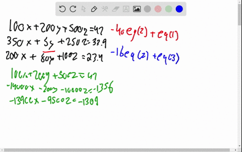 solve-each-system-beginarrayl-100-x200-y500-z47-350-x5-y250-z339-200-x80-y100-z234-endarray