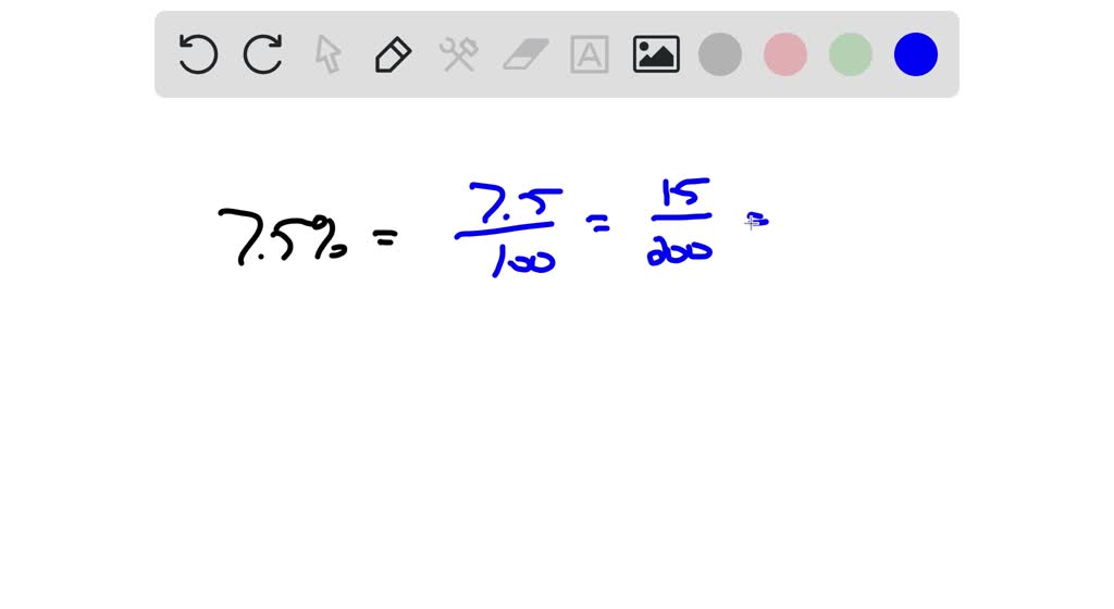 SOLVED:7.5 B C