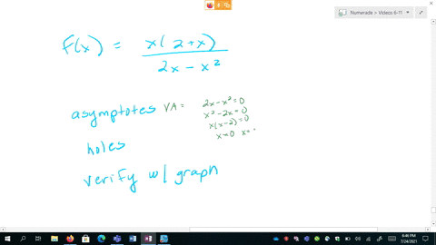 find-any-asymptotes-and-holes-in-the-graph-of-the-rational-function-verify-your-answers-by-using-a-5