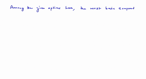 which one of the following