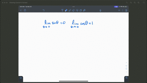 a-prove-that-lim-_theta-rightarrow-0-sin-theta0-quad-text-and-quad-lim-_theta-rightarrow-0-cos-the-2