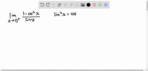 evaluate-limit-lim-_x-rightarrow-0-frac1-cos-2-xsin-x