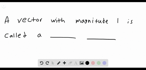 a-vector-that-has-a-magnitude-of-1-is-called-a-________-________