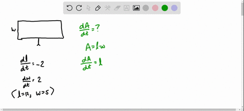 changing-dimensions-in-a-rectangle-the-length-l-of-a-rectangle-is-decreasing-at-the-rate-of-2-math-2