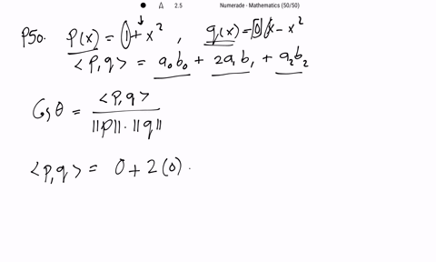 find-the-angle-theta-between-the-vectors-beginalignedpx1x2-quad-qxx-x2langle-p-qrangle-a_0-b_02-a_1-