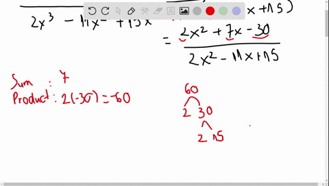 write-each-rational-expression-in-lowest-terms-see-examples-3-and-4-frac2-x37-x2-30-x2-x3-11-x215-x