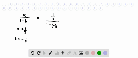 evaluate-fraca1-b-for-the-given-values-of-a-and-b-afrac13-b-frac13
