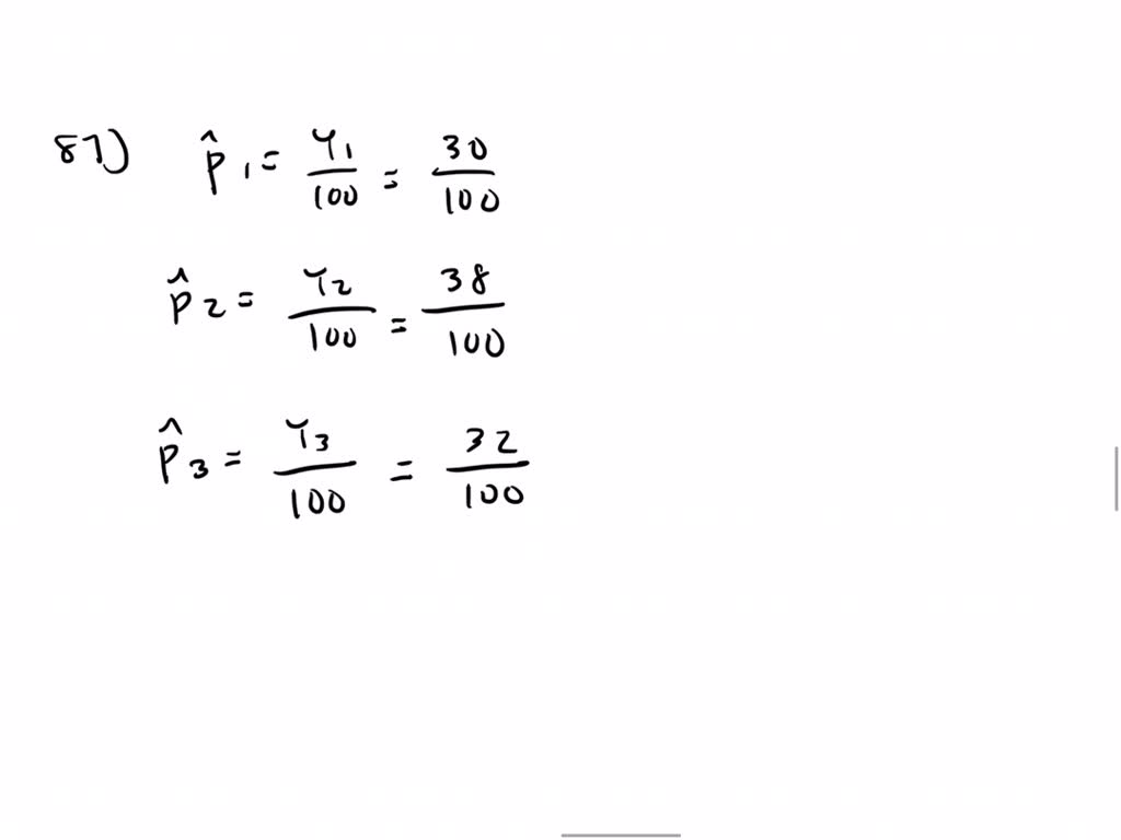 SOLVED: A Random Sample Of 100 Voters Selected From A Large Population ...