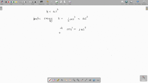 the-kinetic-energy-k-of-a-particle-moving-along-a-circle-of-radius-r-depends-upon-the-distance-s-as-