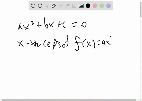 explain-why-the-real-roots-of-the-quadratic-equation-a-x2b-xc0-are-equivalent-to-the-x-intercepts-of