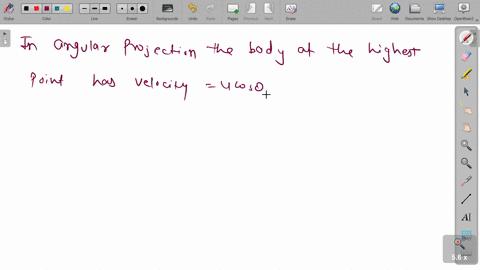 if-a-body-is-projected-with-an-angle-theta-to-the-horizontal-then-a-its-velocity-is-always-perpendic