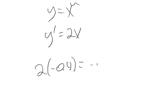 find-the-slope-of-the-tangent-line-to-the-graph-of-yx2-at-the-point-indicated-and-then-write-the-cor