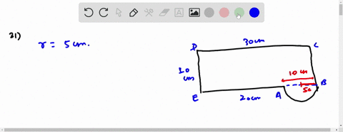 find-the-perimeter-and-area-of-the-given-figure-b-c-d-e-is-a-rectangle-widehata-b-is-a-semicircle-fi