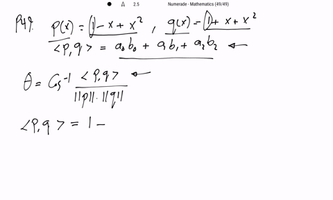 find-the-angle-theta-between-the-vectors-beginarraylpx1-xx2-quad-qx1xx2-langle-p-qrangle-a_0-b_0a_1-