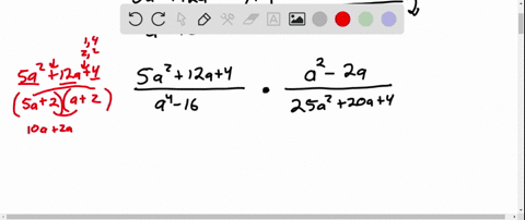 simplify-the-expression-frac5-a212-a4a4-16-div-frac25-a220-a4a2-2-a-2