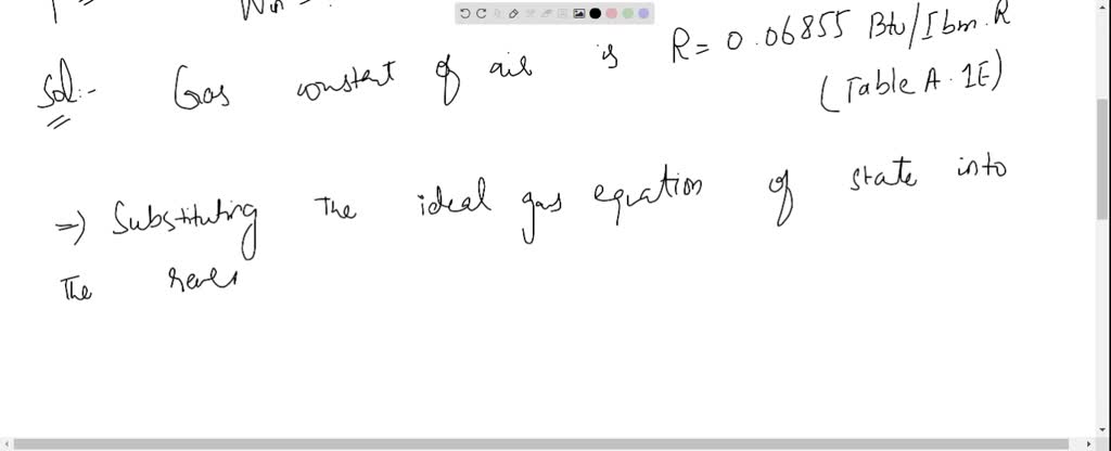 SOLVED:Air is compressed isothermally from 13 psia and 55^∘ F to 80 ...