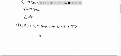 surface-area-using-a-parametric-description-find-the-area-of-the-following-surfaces-using-a-parametr