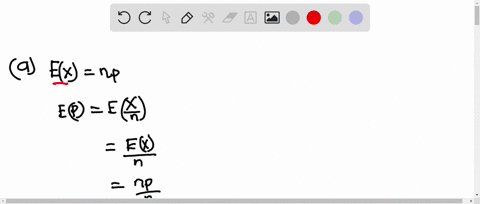 if-mathrmaprime-is-a-binomial-random-variable-show-that-a-px-n-is-an-unbiased-estimator-of-p-b-pprim