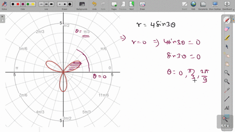 finding-the-area-of-a-polar-region-in-exercises-5-16-find-the-area-of-the-region-one-petal-of-r4-sin