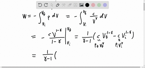 a-cylinder-containing-n-mol-of-an-ideal-gas-under-goes-an-adiabatic-process-a-starting-with-the-expr