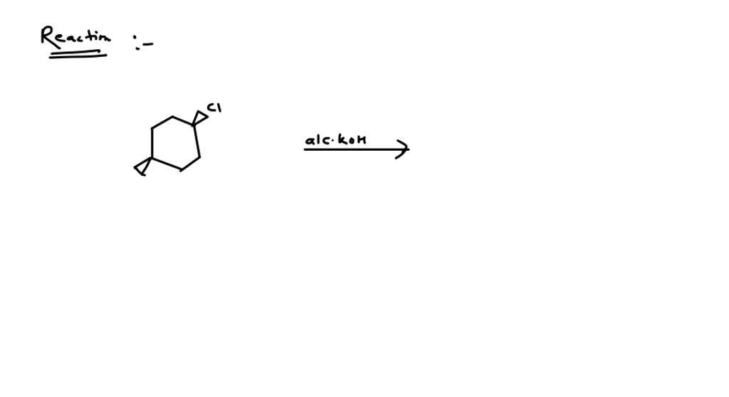SOLVED:The major product obtained in the following reaction is Alc. KOH