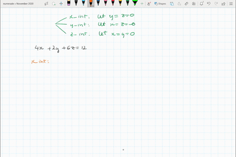find-the-intercepts-and-sketch-the-graph-of-the-plane-4-x2-y6-z12