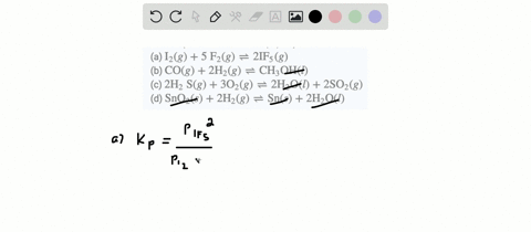 write-equilibrium-constant-k-expressions-for-the-following-reactions-a-mathrmi_2g5-mathrmf_2g-rightl