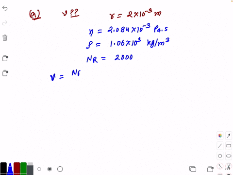 a-what-is-the-largest-average-velocity-of-blood-flow-in-an-artery-of-radius-2-times-10-3-mathrmm-if-