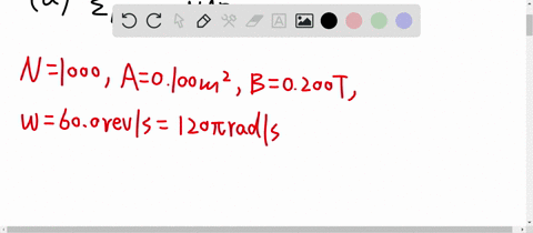 Solved A Long Solenoid With 1000 Turns Per Meter And Radius 2 00 Mathrm Cm Carries An Oscillating Current Given I