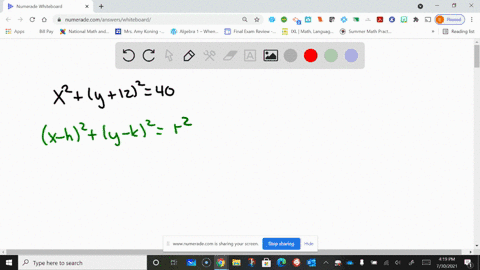 find-the-standard-form-of-the-equation-of-the-circle-with-the-given-characteristics-x2y12240