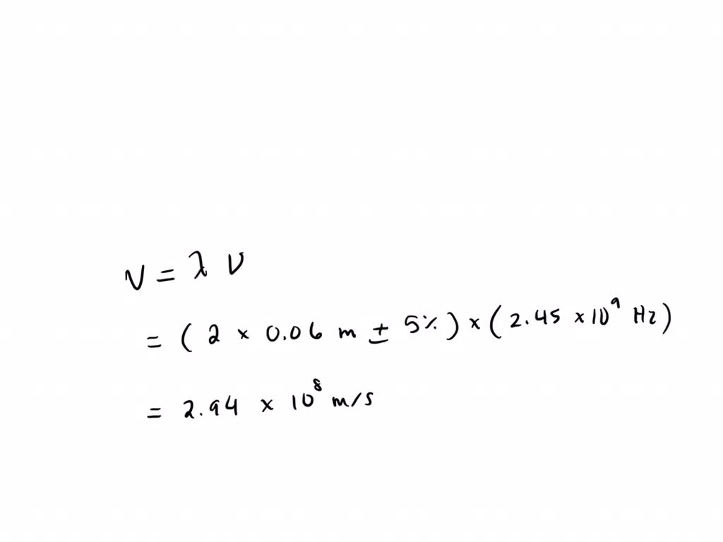 SOLVED:A microwave oven is powered by a magnetron, an electronic device ...