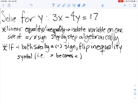 solve-problems-for-the-indicated-variable-3-x-4-y12-for-y
