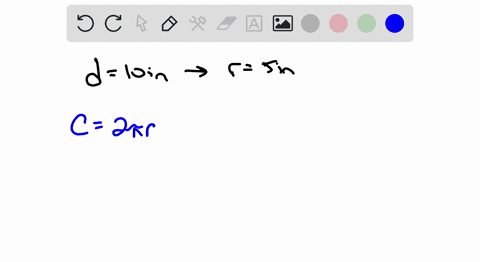 find-the-exact-circumference-and-area-of-a-circle-whose-diameter-has-length-10-in