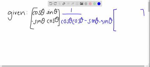 SOLVED:In calculus, when finding the inverse of a vector function, it ...