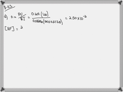 a-100-l-sample-of-hf-gas-at-200circ-mathrmc-and-0601-atm-was-dissolved-in-enough-water-to-make-500-2
