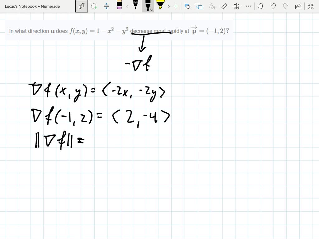 solved-in-what-direction-does-f-x-y-e-x-cosy-increase-most-numerade