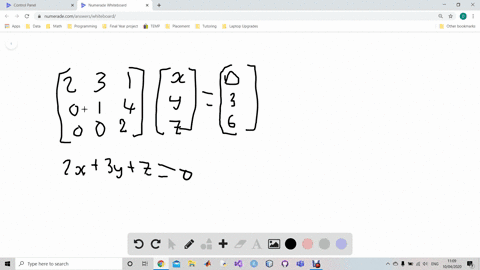 write-each-matrix-equation-as-a-system-of-equations-and-solve-the-system-by-the-method-of-your-cho-6
