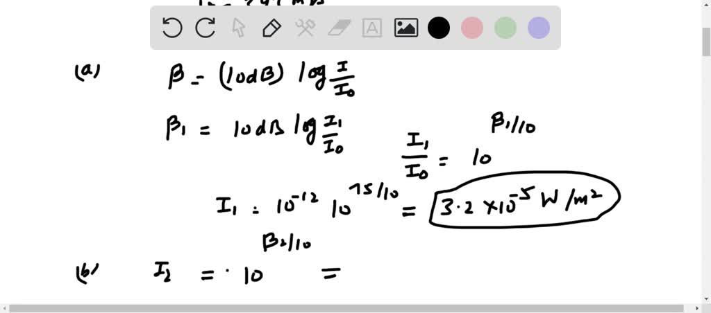 Suppose that the sound level of a conversation is initially at an angry $75 \mathrm{~dB}$ and then drops to a soothing $55 \mathrm{~dB}$. Assuming that the frequency of the sound is $500 \mathrm{~Hz}$, determine the (a) initial and (b) final sound intensities and the (c) initial and (d) final sound wave amplitudes.