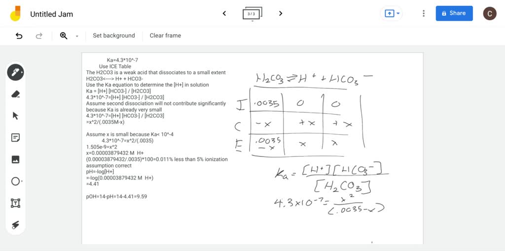 SOLVEDCalculate the pH and pOH of a carbonated soft drink that is 0.
