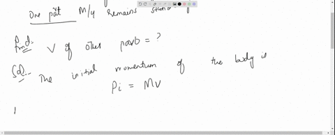 a-body-of-mass-m-moving-with-velocity-v-mathrmms-1-suddenly-breaks-into-two-pieces-one-part-having-m