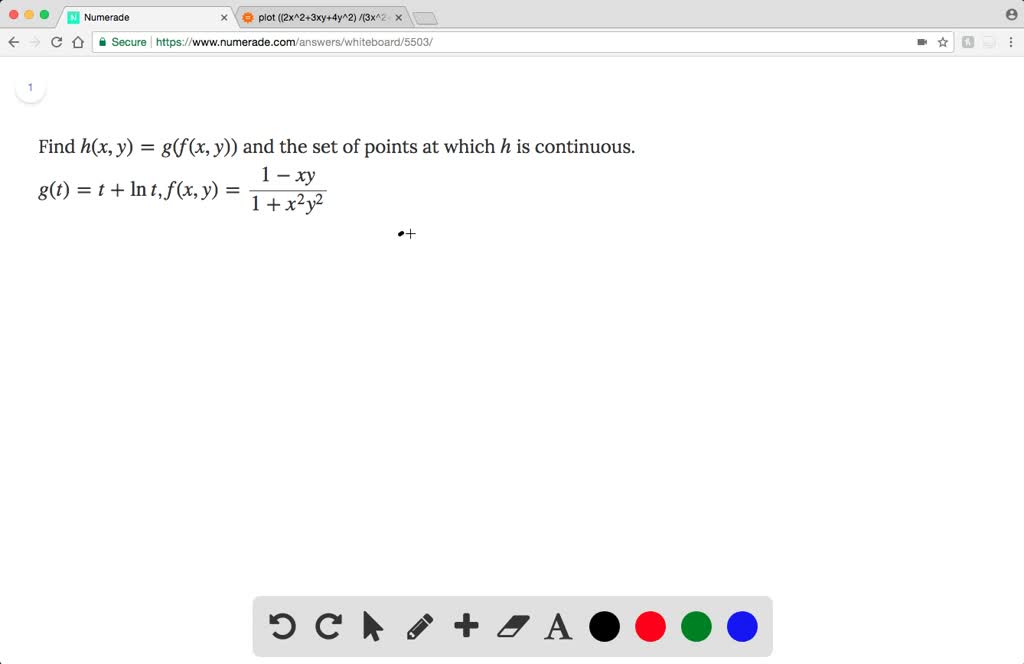 Solved Find H X Y G F X Y And The Set Of P