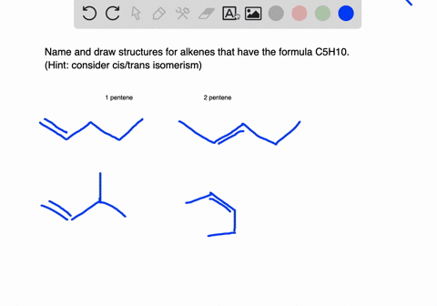 c5h10 lewis structure isomers