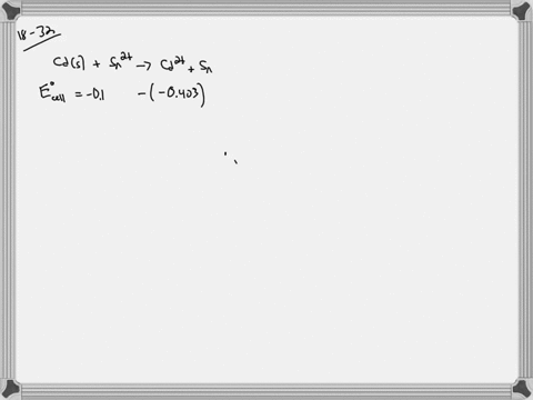 a-piece-of-cadmium-is-placed-in-a-solution-in-which-leftmathrmcd2rightleftmathrmsn2right100-mathrmm-